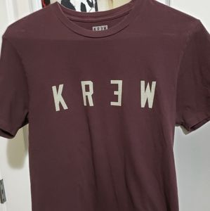 KR3W Oxblood s/s shirt
